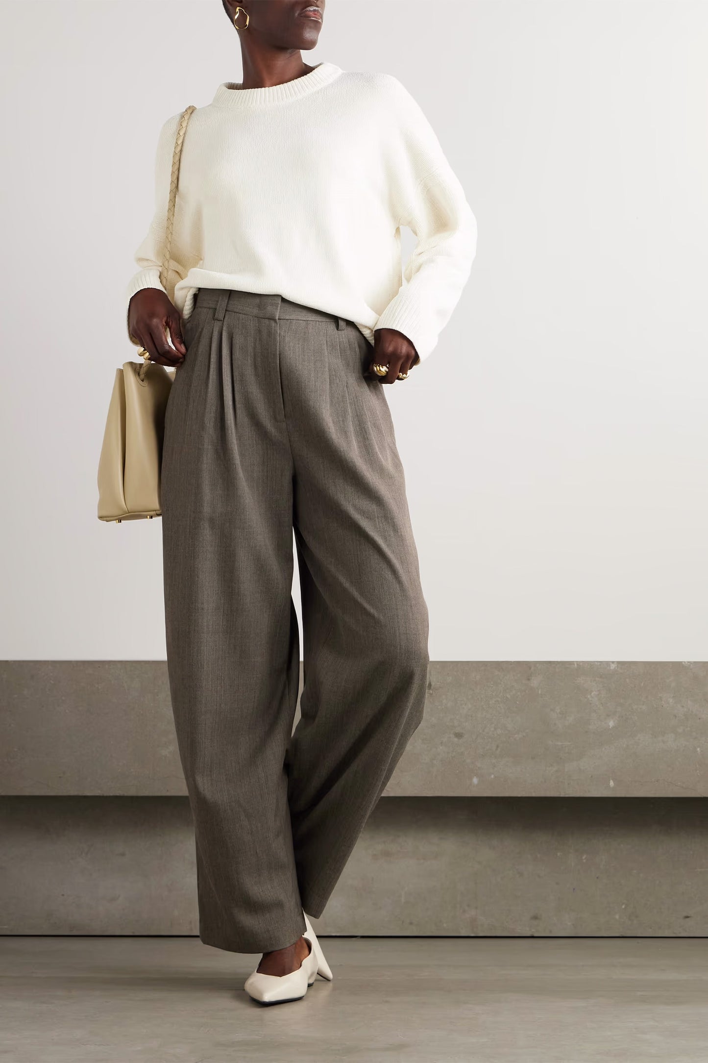 Rava silk-chenille sweater