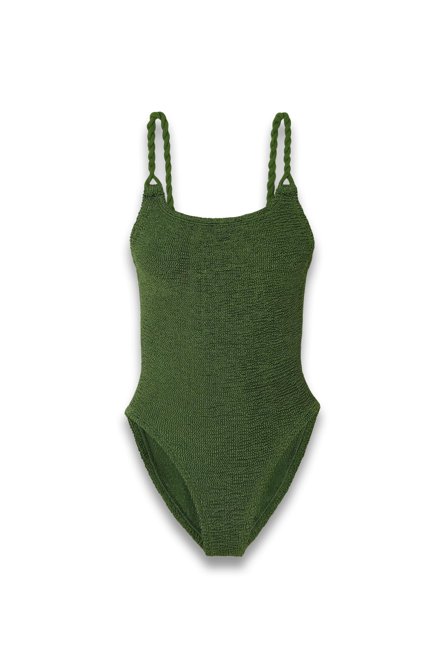 Camille Metallic Seersucker Swimsuit