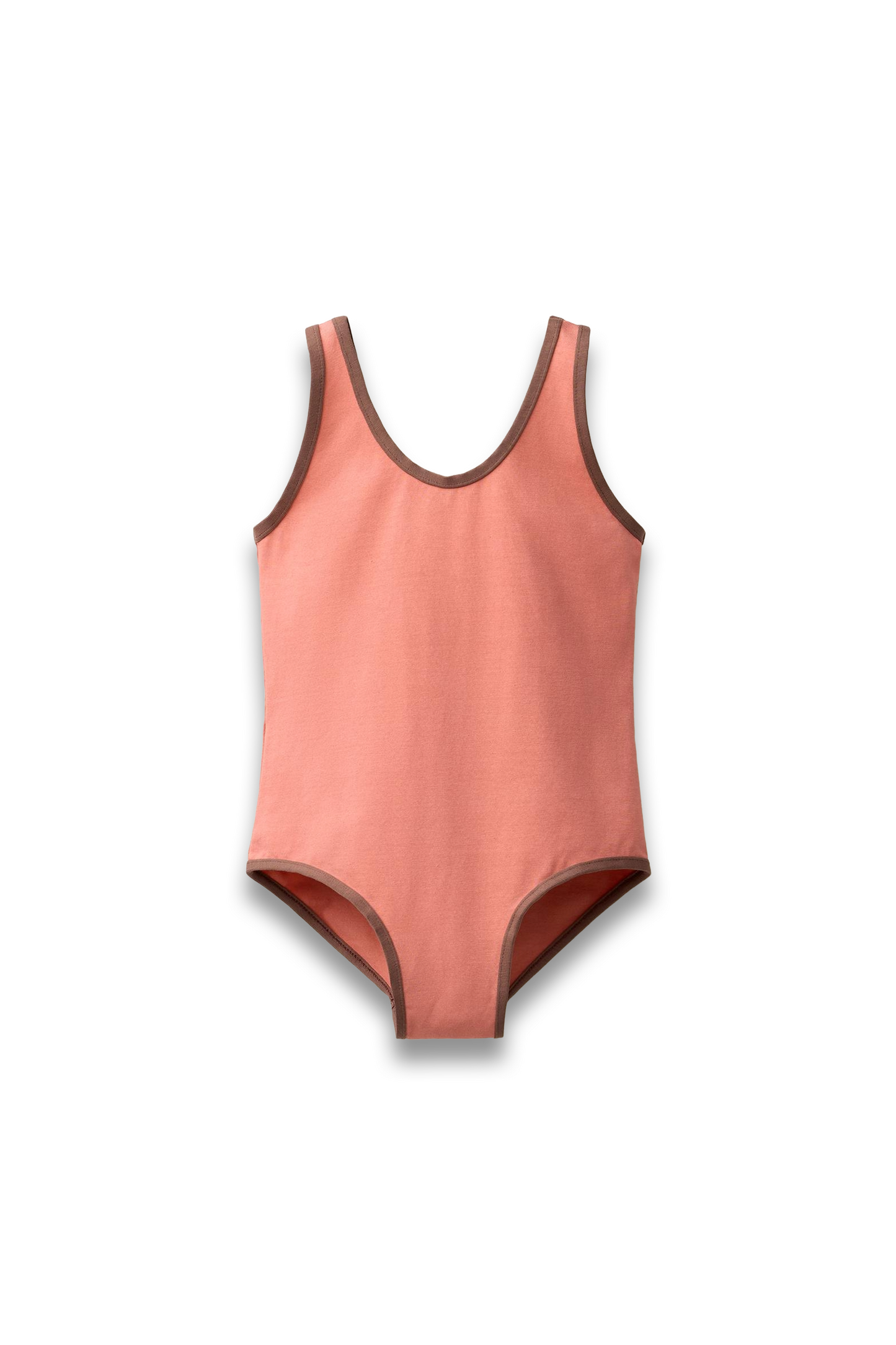 Swimsuit With Contrast Piping