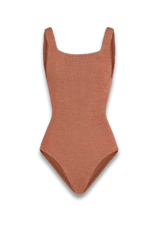 Coverage Square Neck Swimsuit