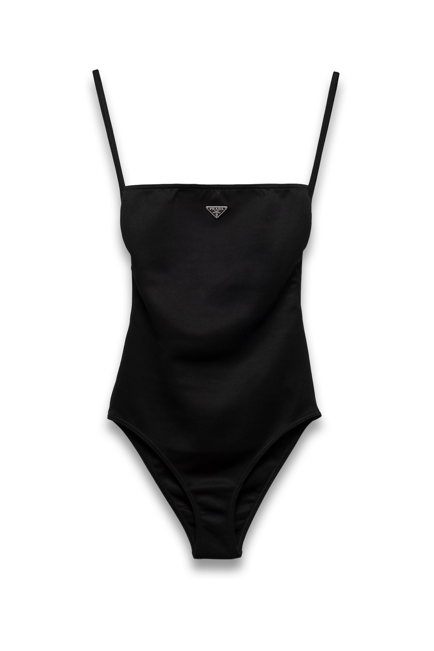 Interlock Knit One-piece Swimsuit