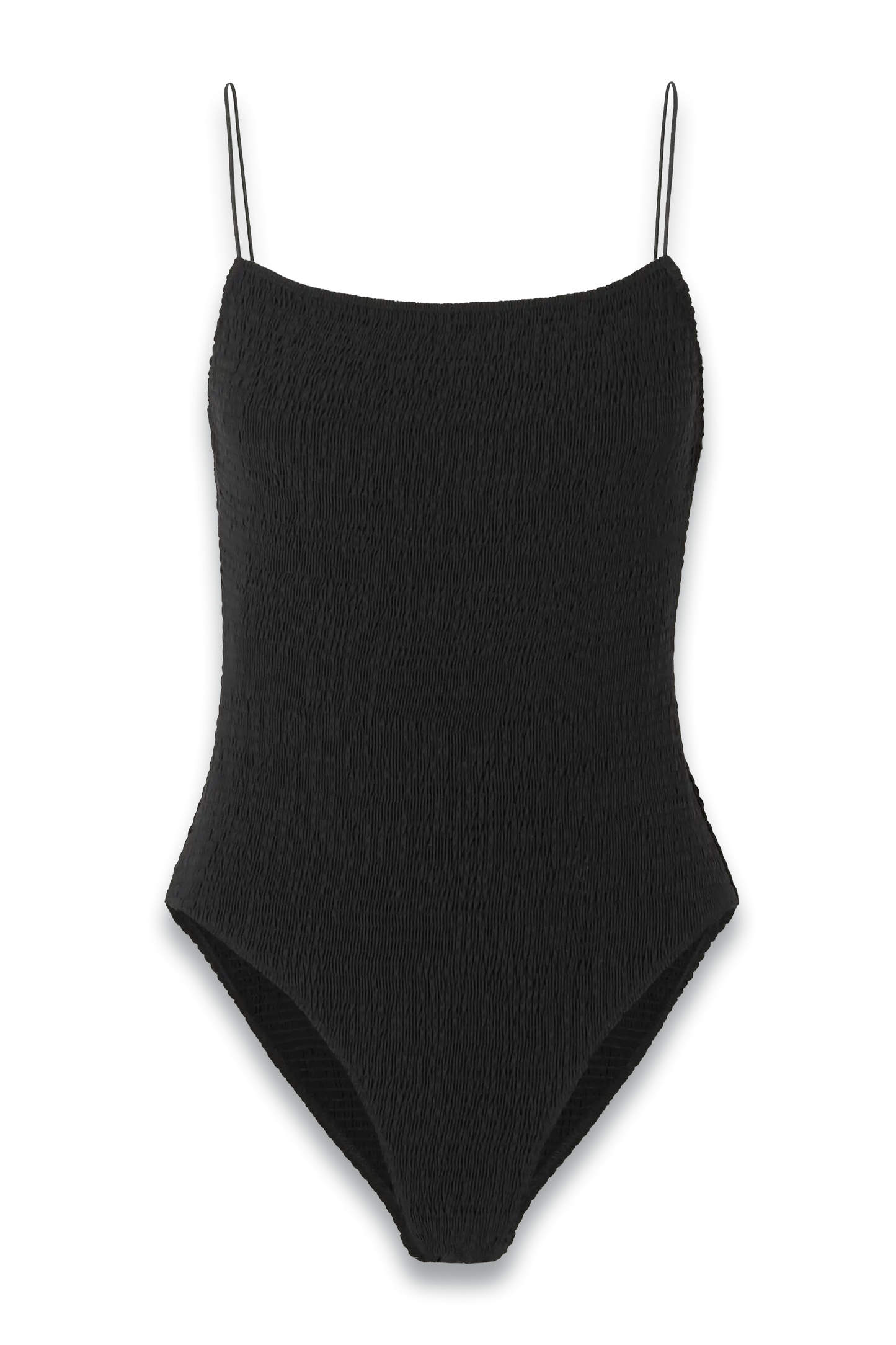+ NET SUSTAIN Open-back Stretch Recycled-seersucker Swimsuit