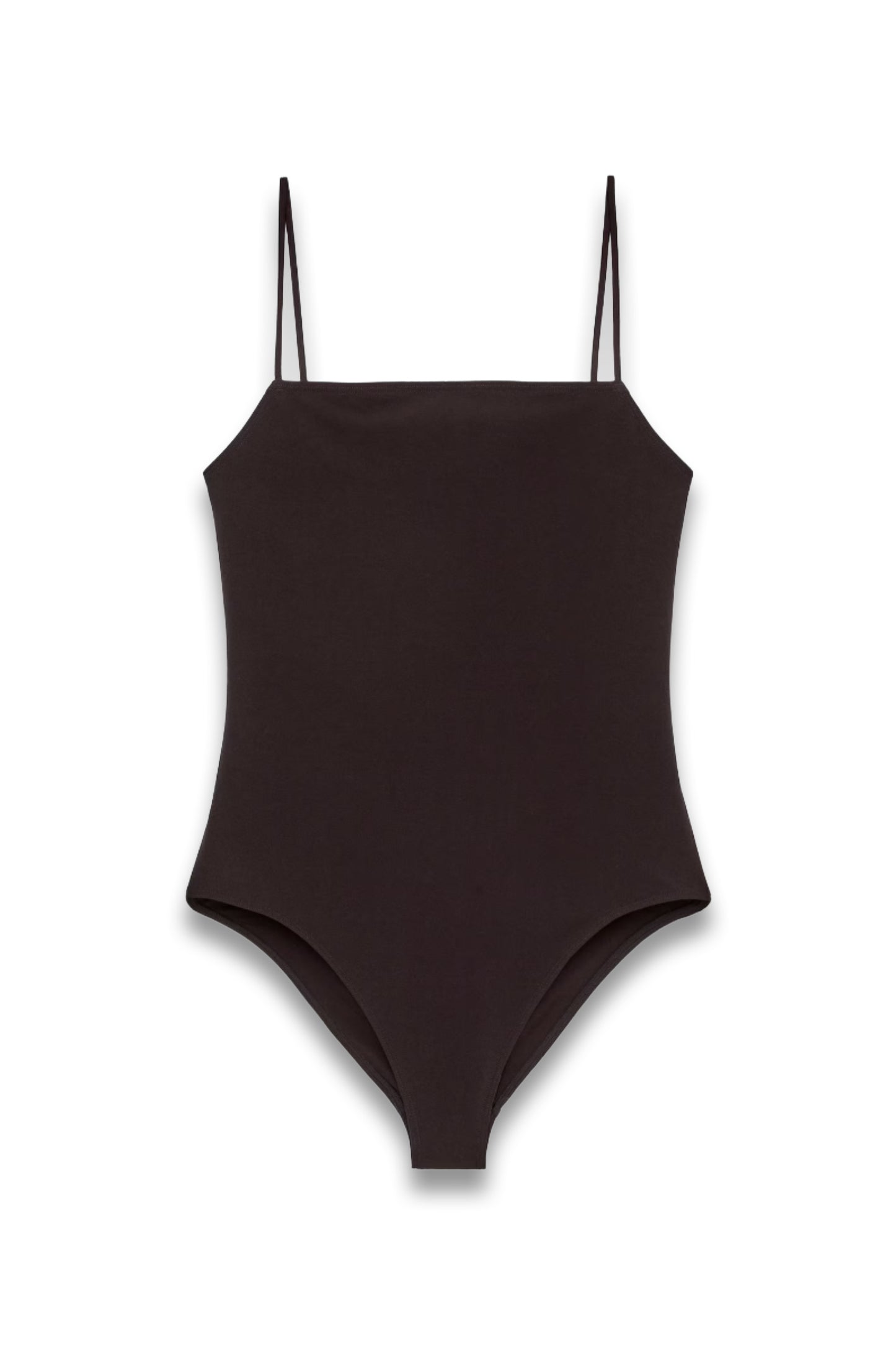 Square-Neck Swimsuit