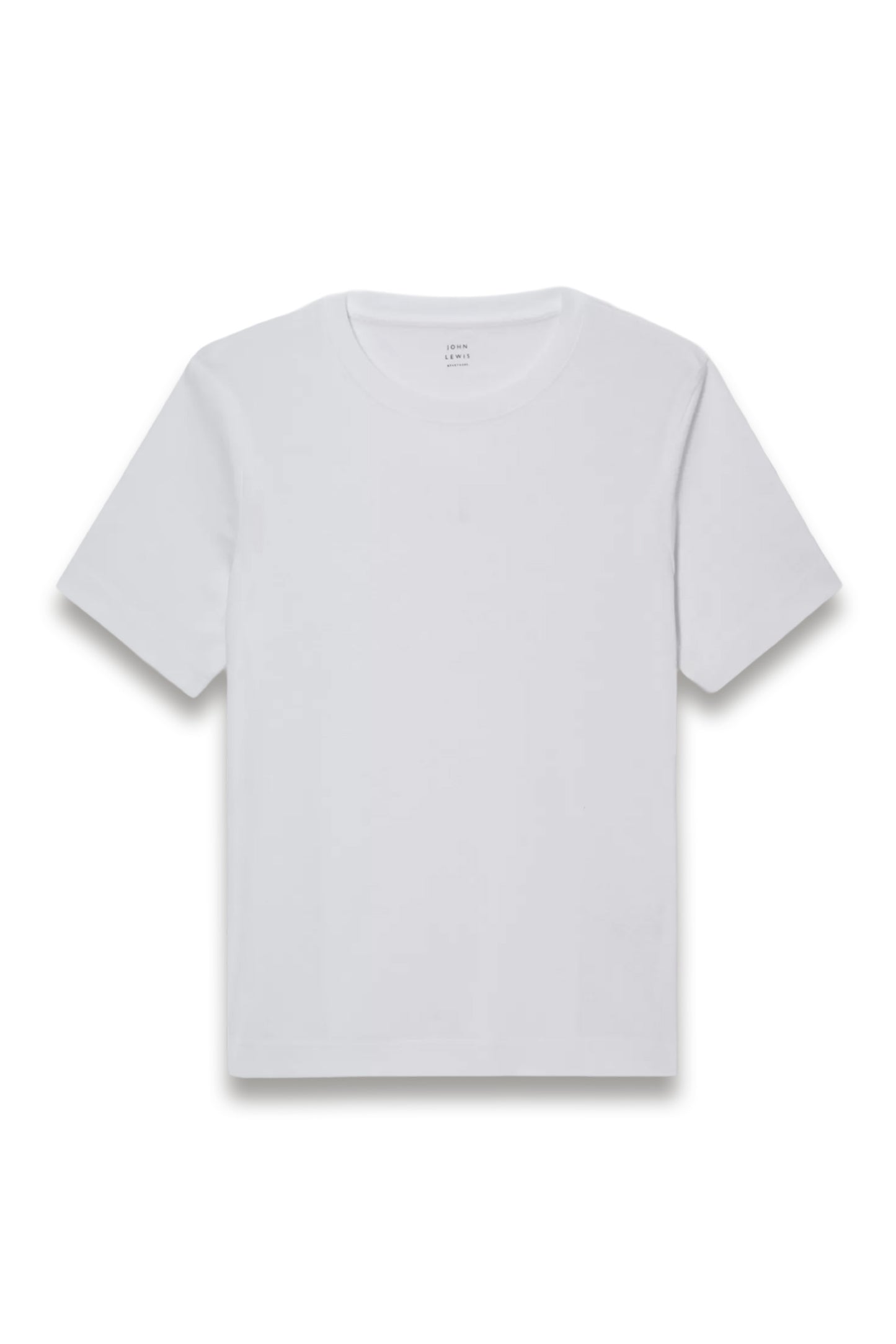 Organic Cotton Short Sleeve Crew Neck T-Shirt, White