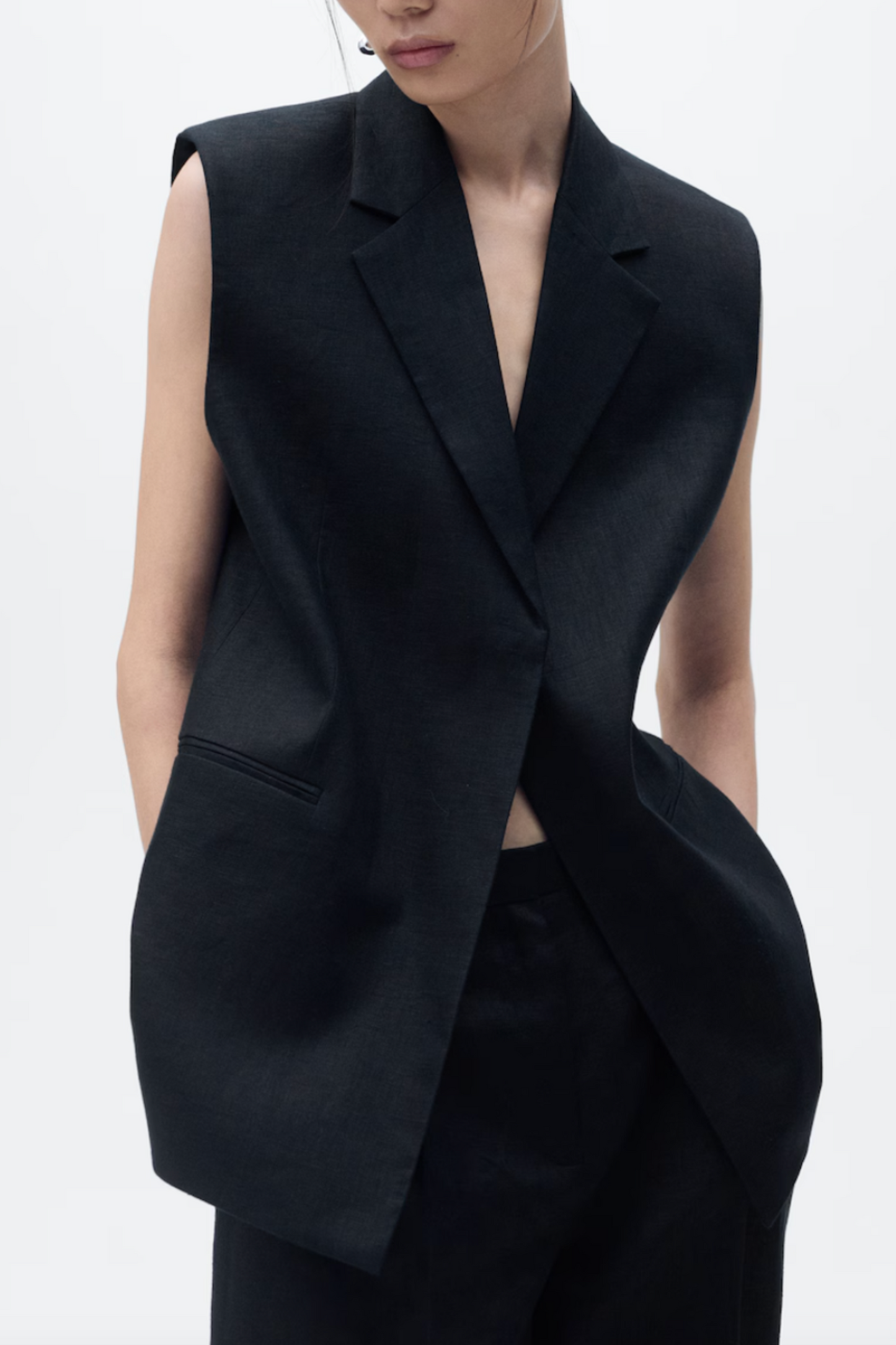 Linen Suit Waistcoat