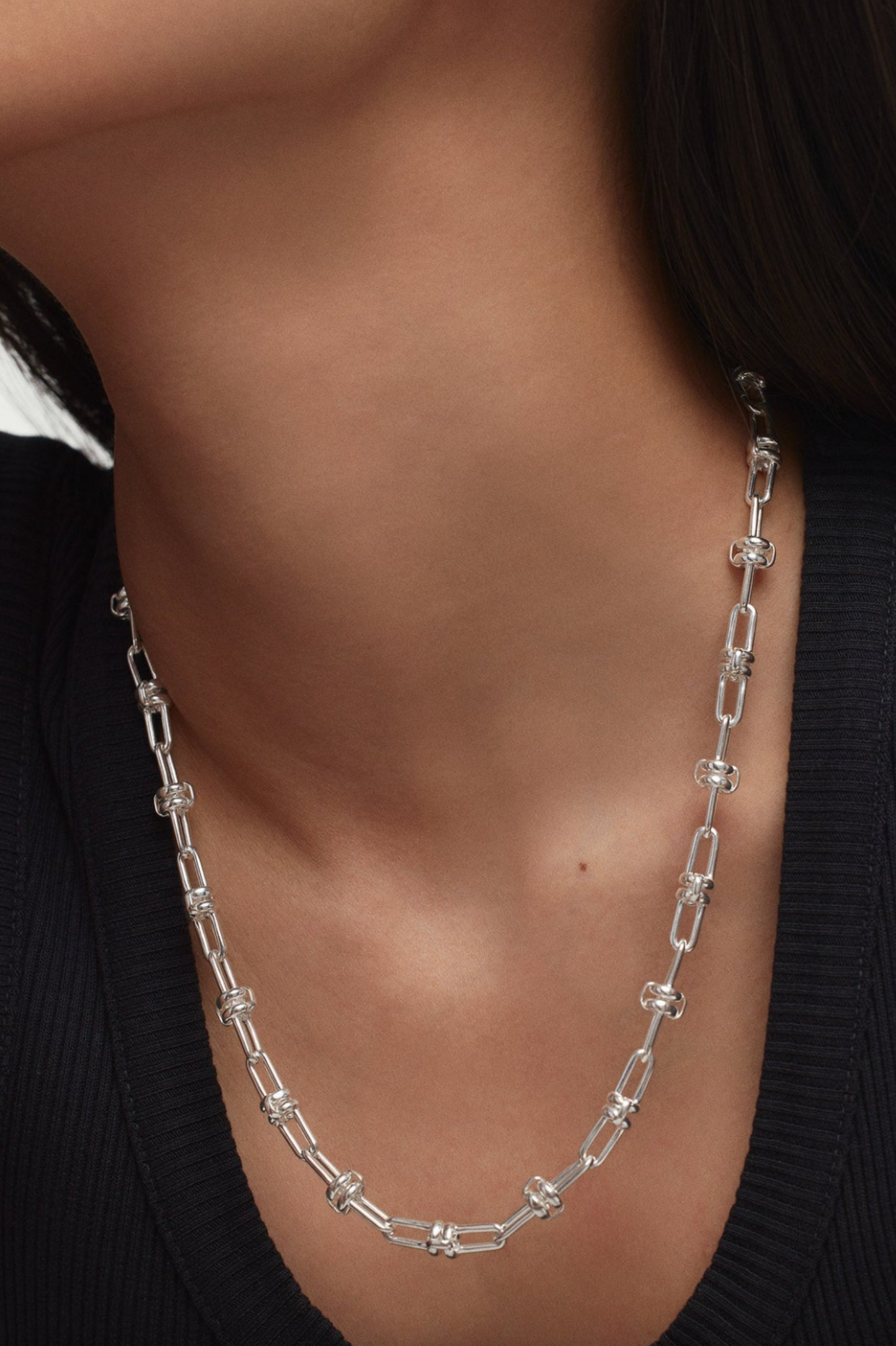 Silver Base Chain Convertible Necklace