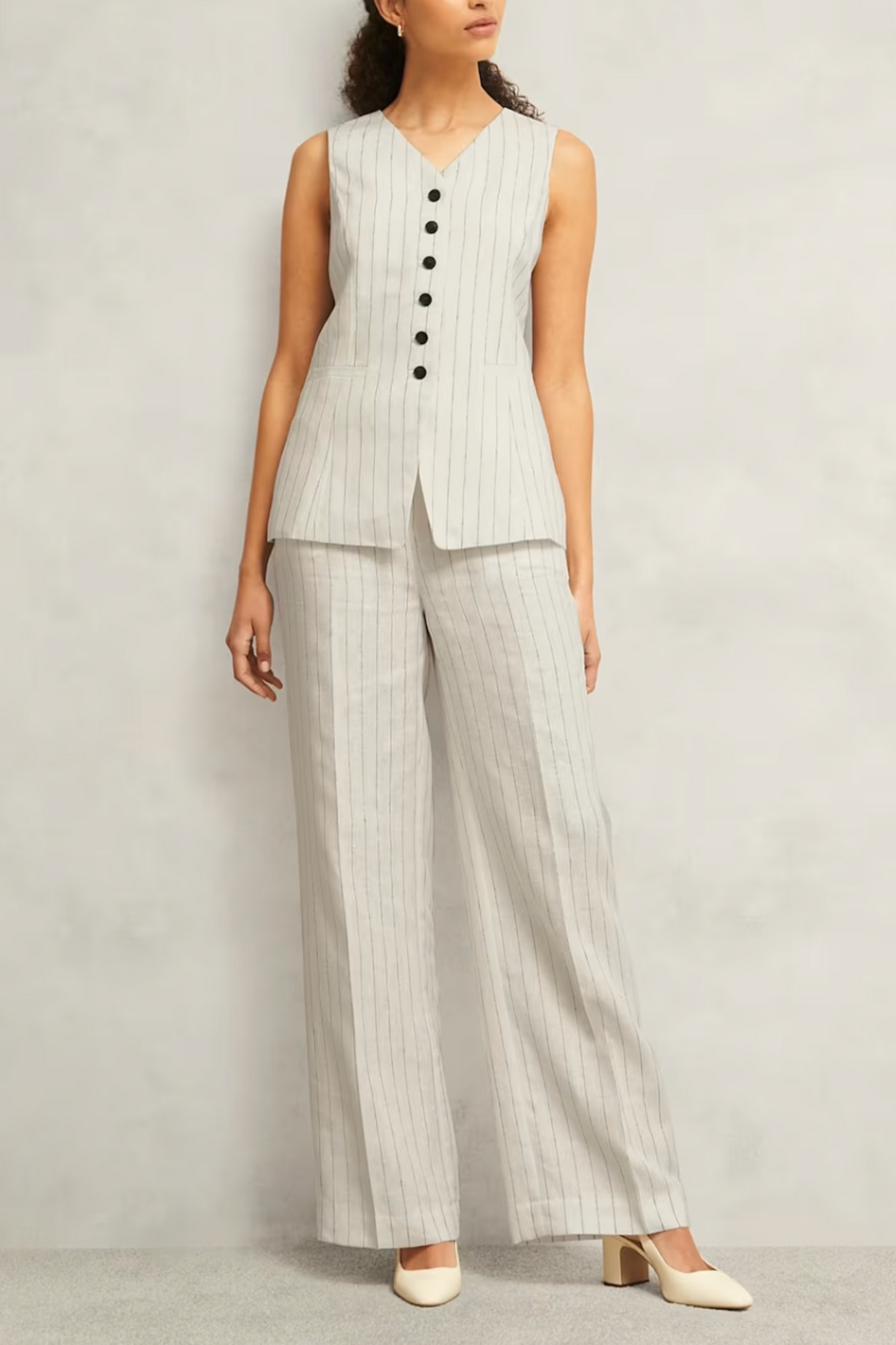 Groombridge Linen Waistcoat