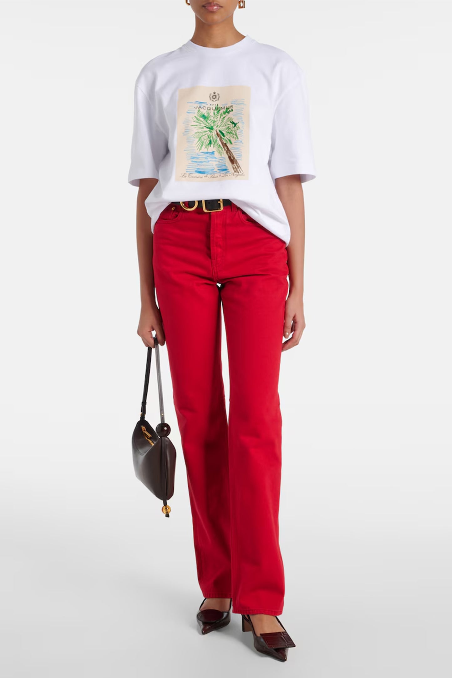 Marino Printed Cotton Jersey T-Shirt