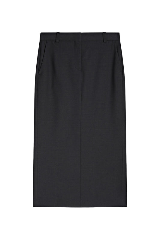 Tailored Midi Skirt