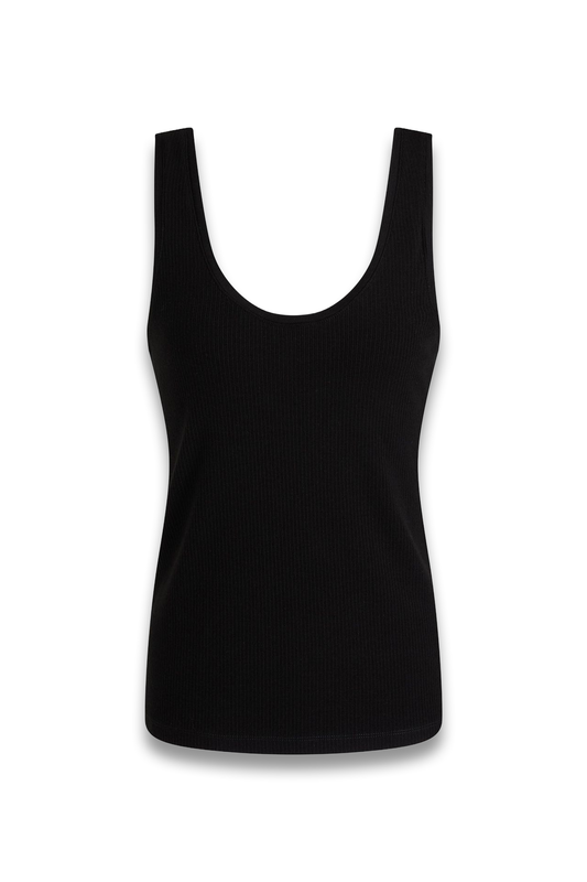 Ribbed TENCEL™-Blend Jersey Tank