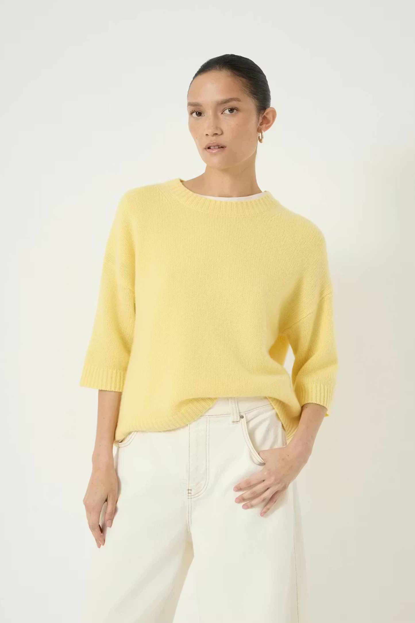 Cherrie Chunky Cashmere Tee
