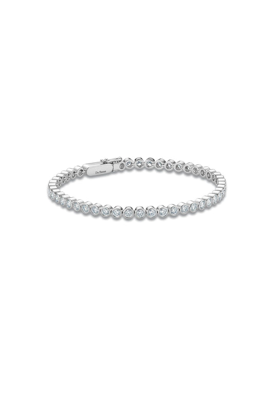 DB Classic Eternity Line Round Brilliant Diamond Bracelet