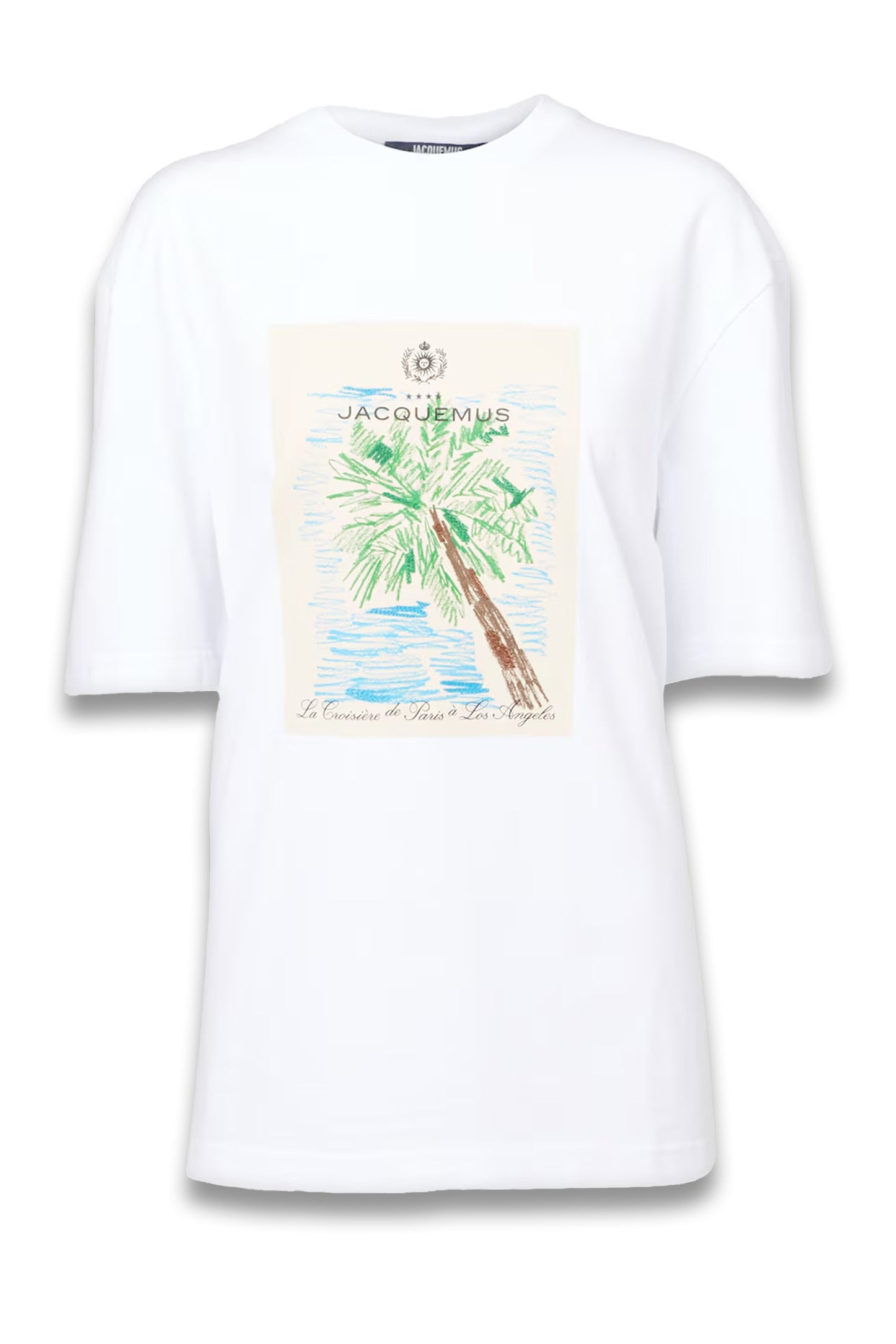Marino Printed Cotton Jersey T-Shirt