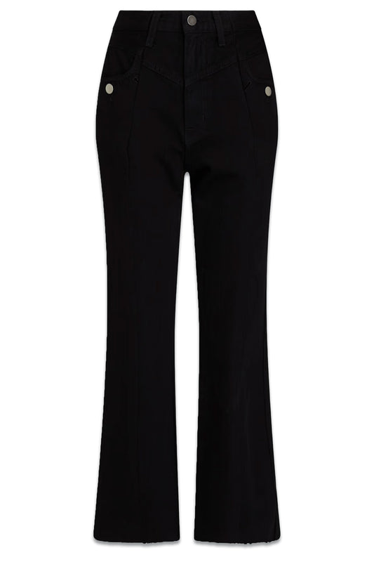 The High-rise Flared Jeans