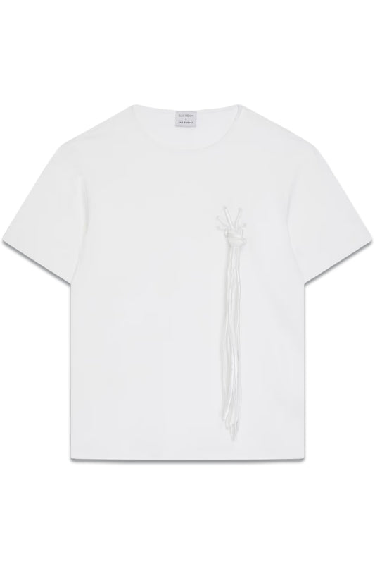 The Eyelet Embellished Cotton-jersey T-shirt