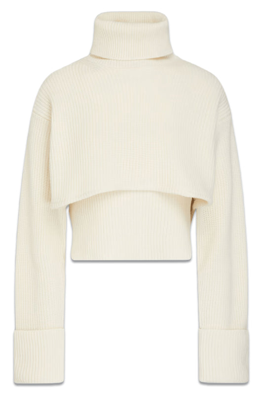 The Chunky Ribbed Cashmere Turtleneck Sweater And Top Set