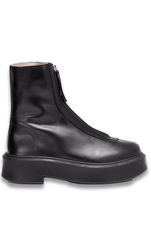 Zipped 1 Leather Ankle Boots