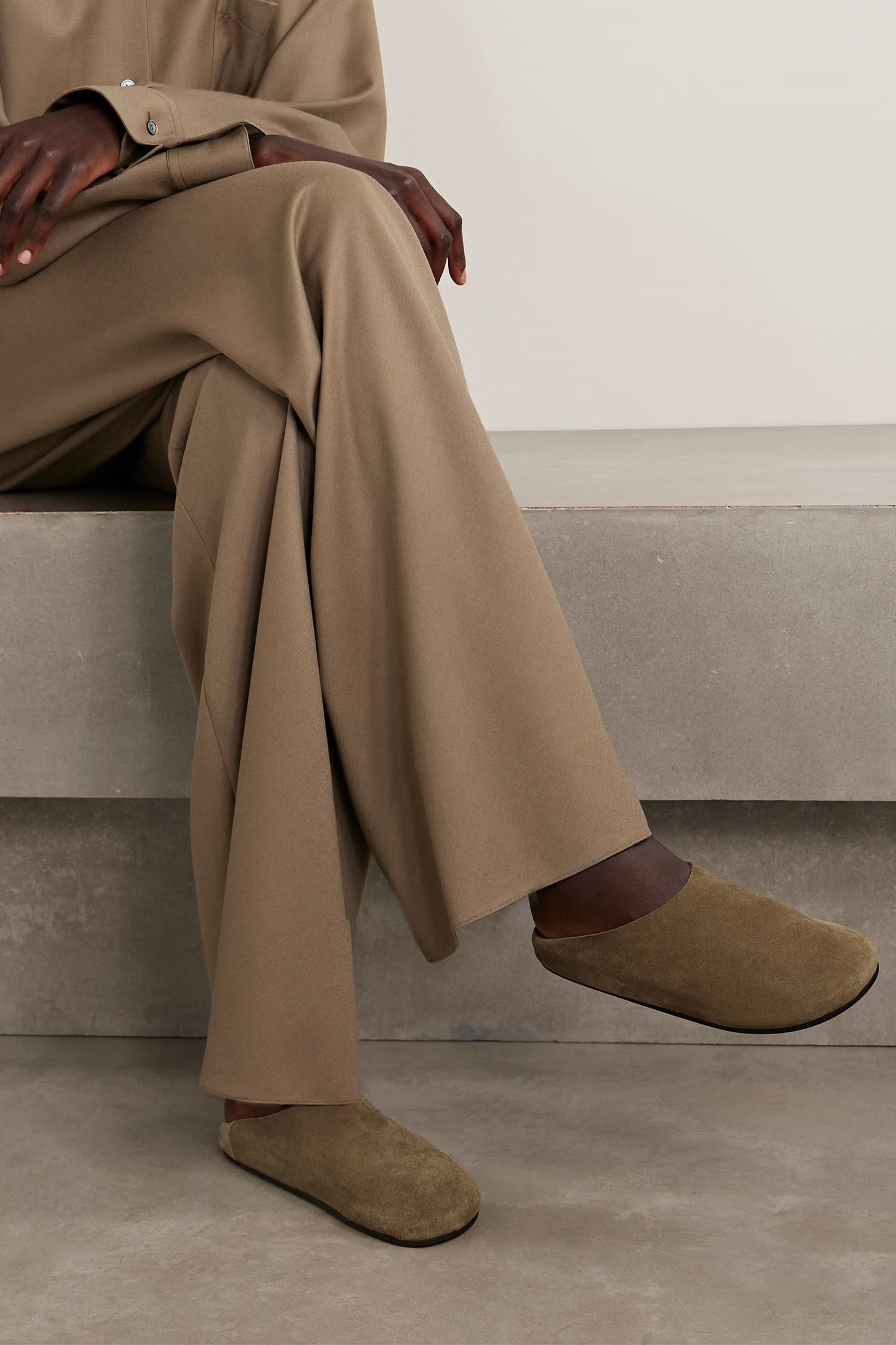 Hudson Suede Mules