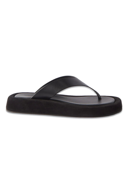 Ginza Leather And Suede Sandals