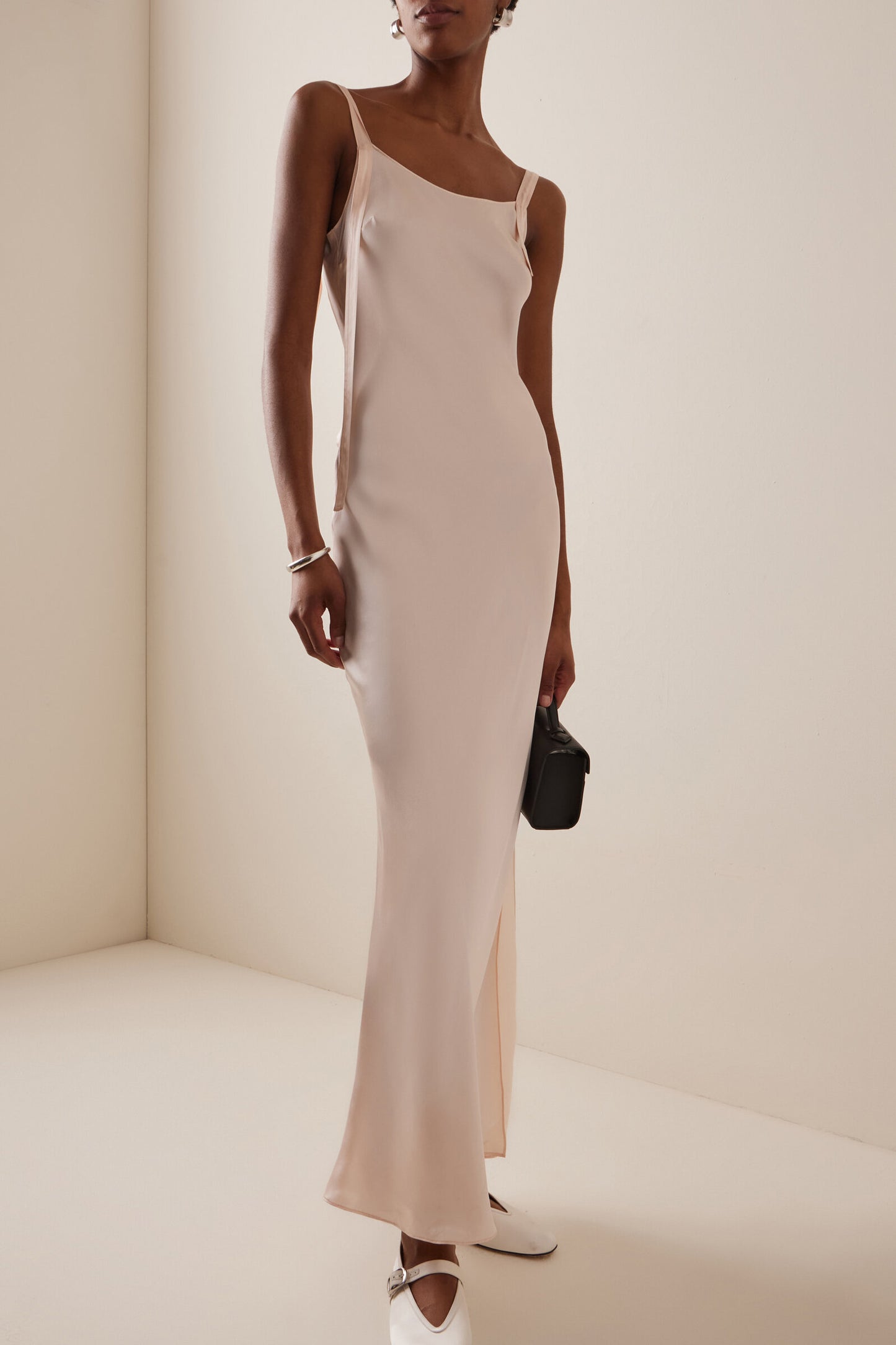 Catania Silk Maxi Slip Dress