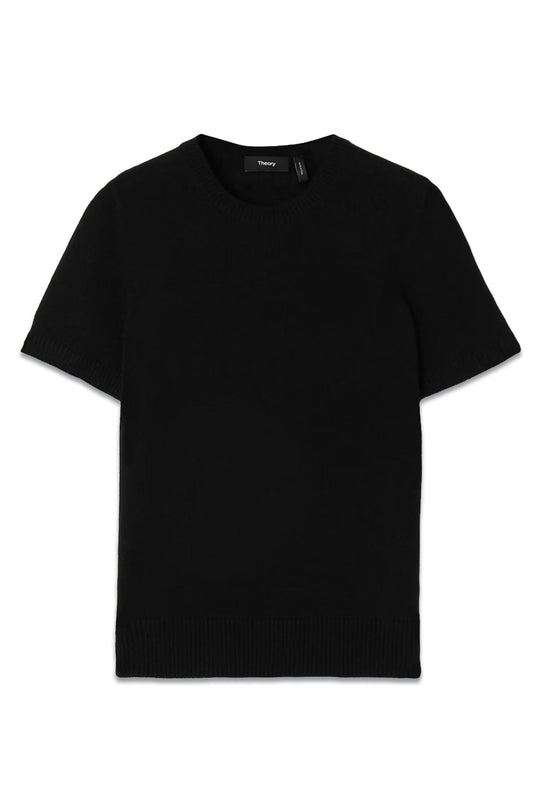 Black Cashmere Sweater T-Shirt