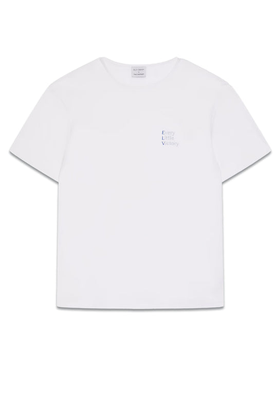 The Every Little Victory Embroidered Cotton-Jersey T-shirt