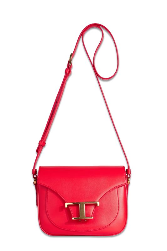 T Timeless Leather Shoulder Bag