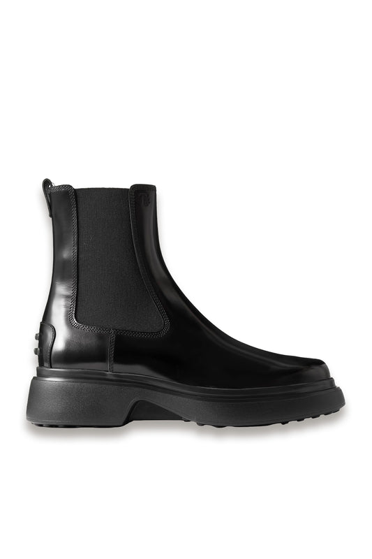 Gomma Leather Chelsea Boots
