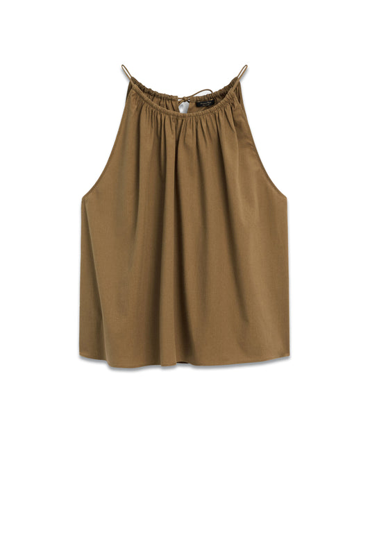 100% Cotton Halterneck Co-ord Top