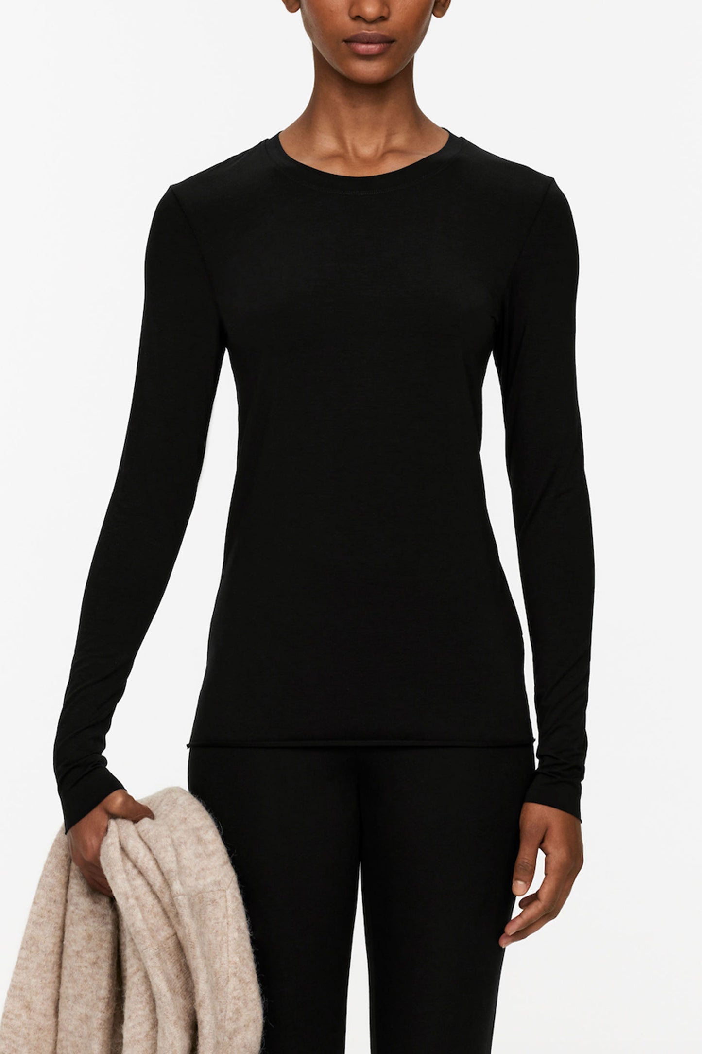 Lyocell Blend Long Sleeve