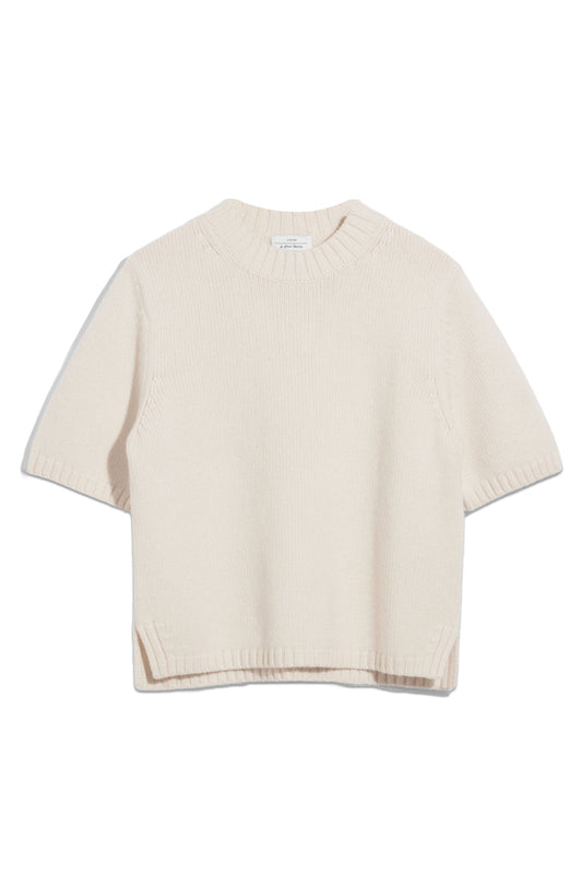 Cashmere-Blend Knit T-Shirt