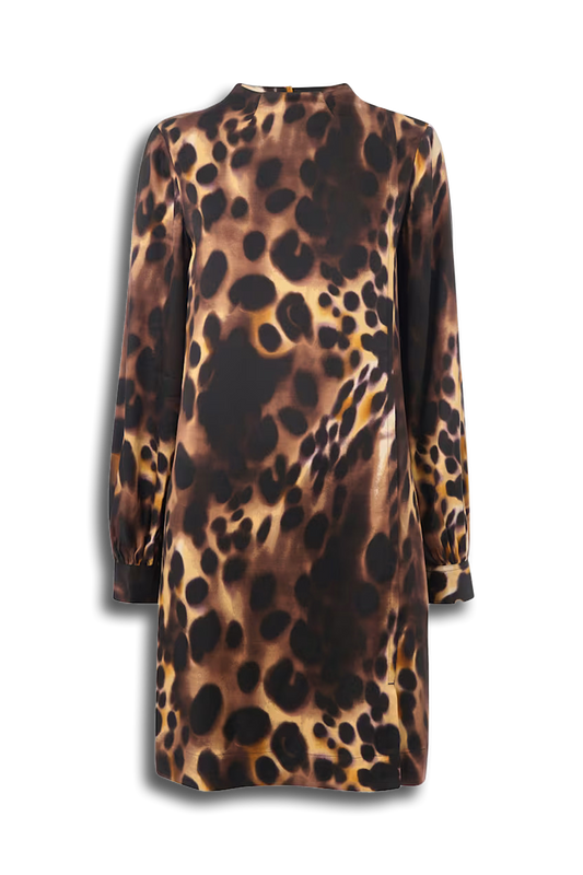 Misty Leopard Cleo Dress