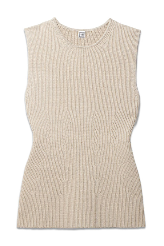 Contour Ribbed-knit Tank