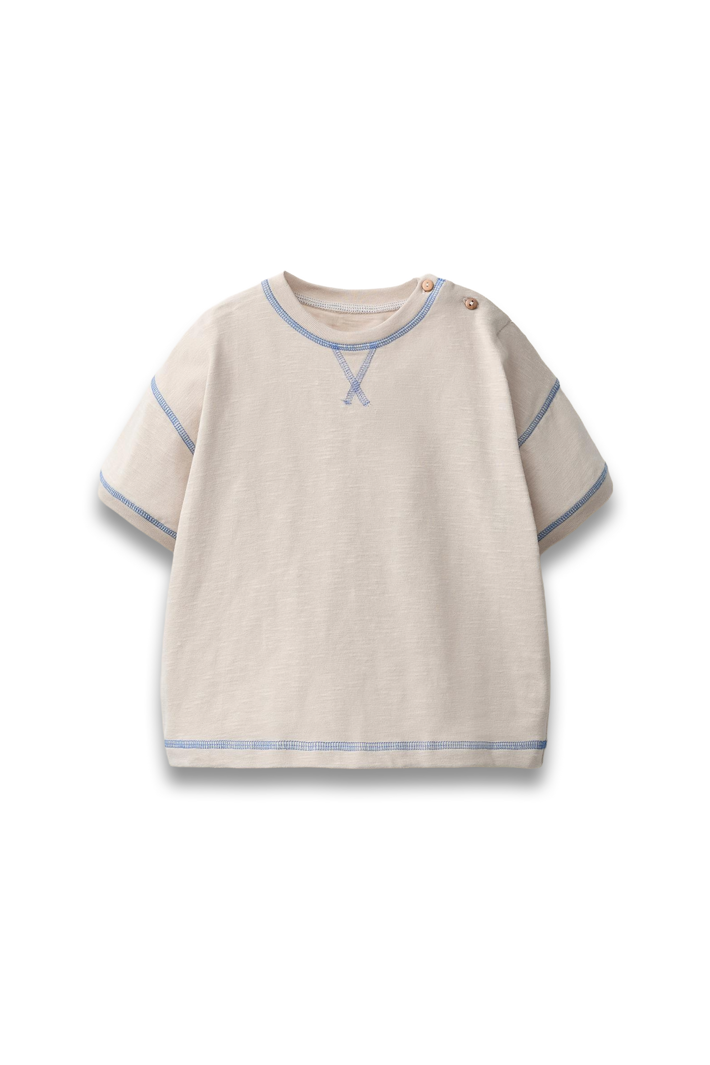 Topstitched T-shirt