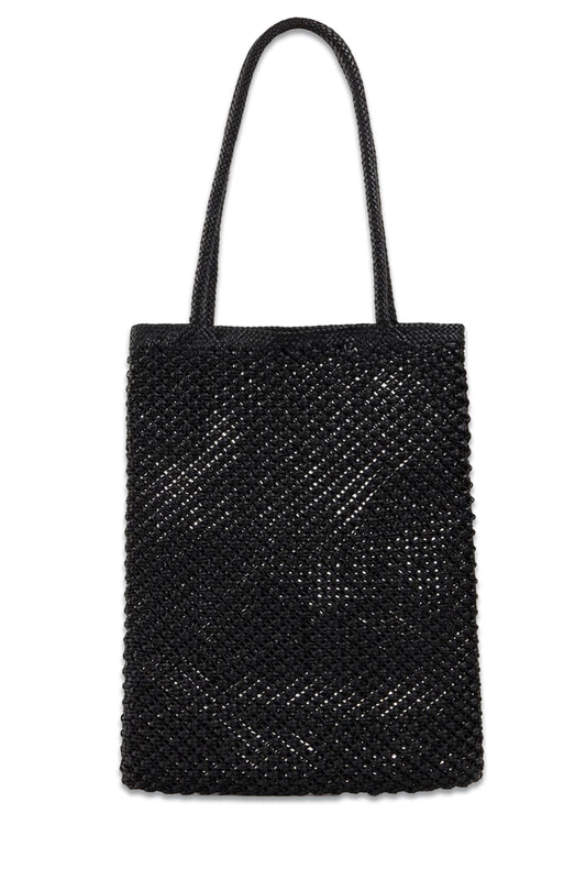 Como Tote Bag Black Weave