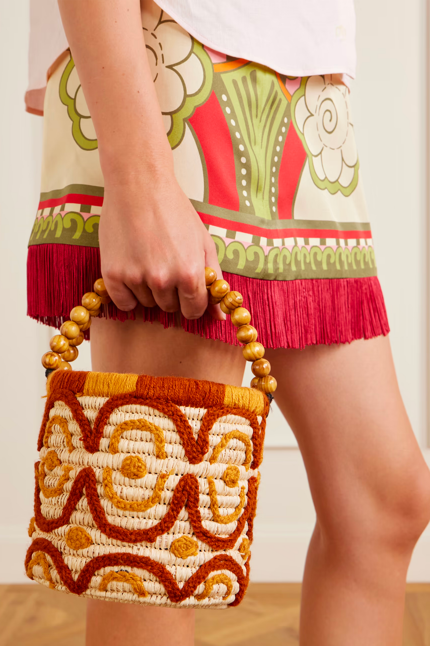 Panier Raffia Tote