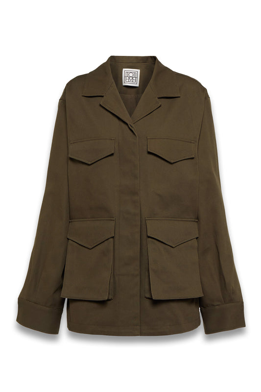 Cotton cargo jacket