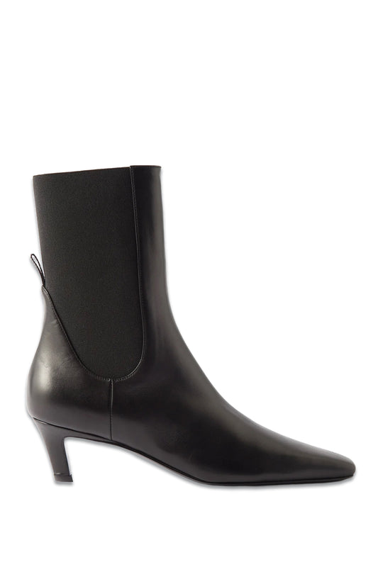 The Mid Heel 60 Leather Ankle Boots