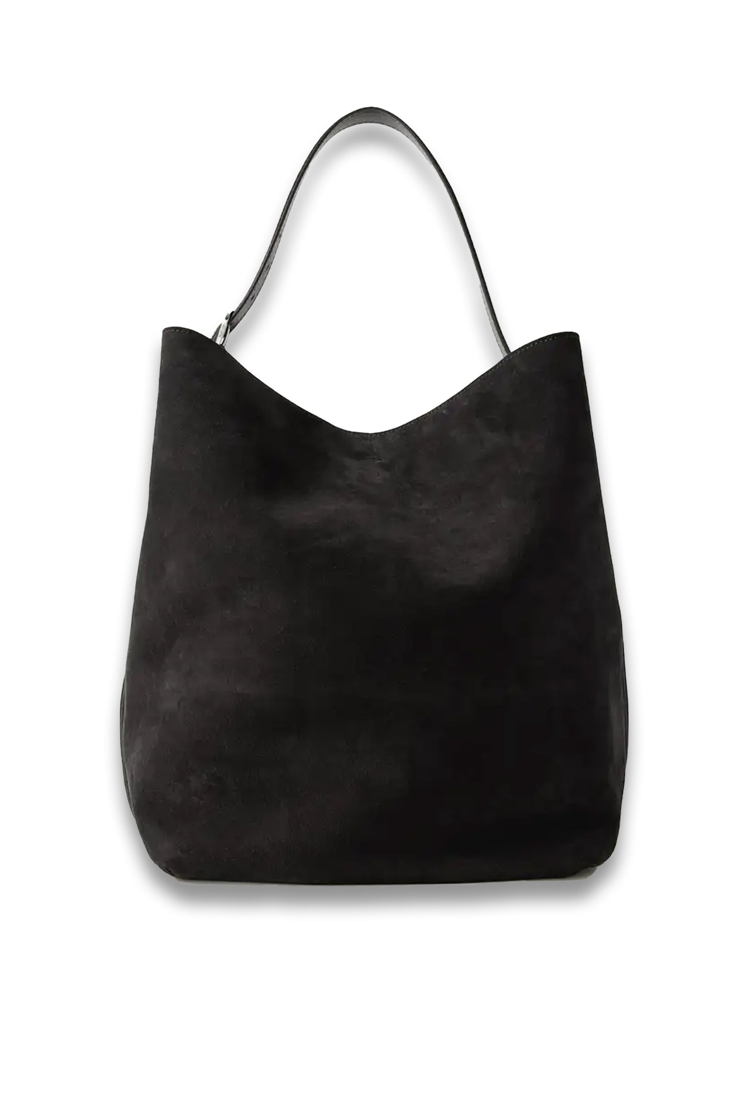 Suede tote