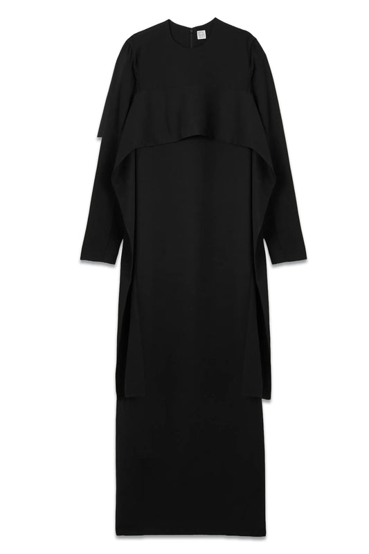 Draped Cady Maxi Dress