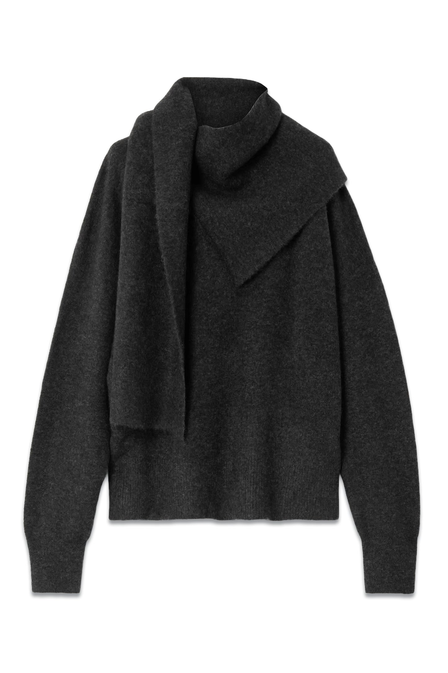 Draped Knitted Sweater