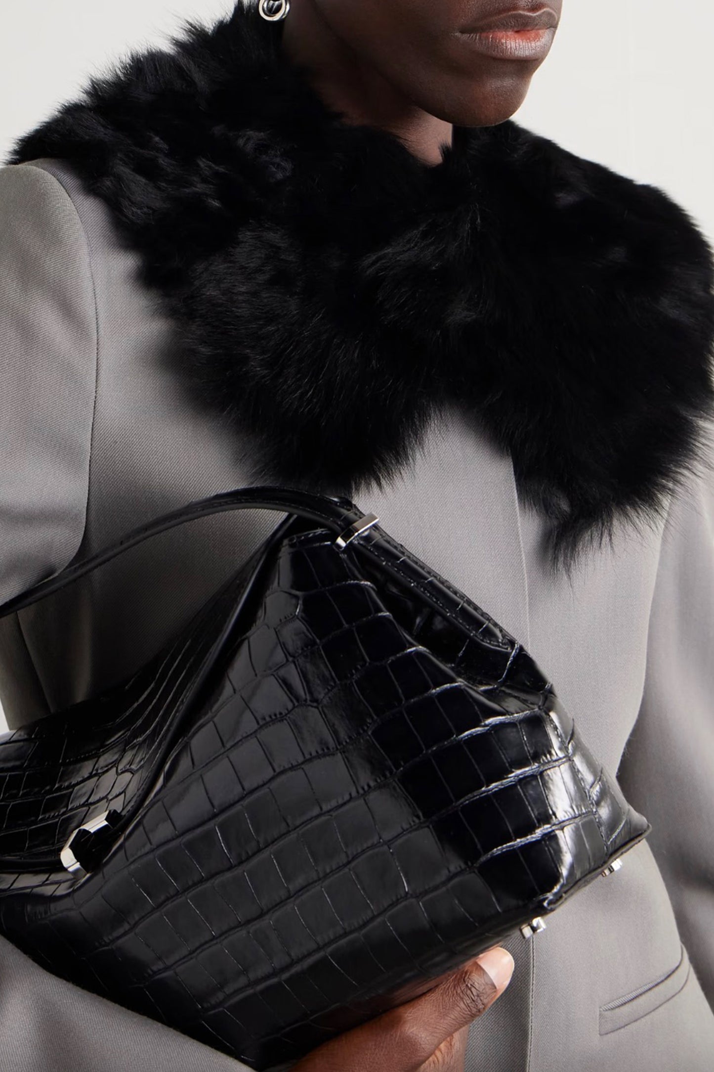 Shearling Scarf