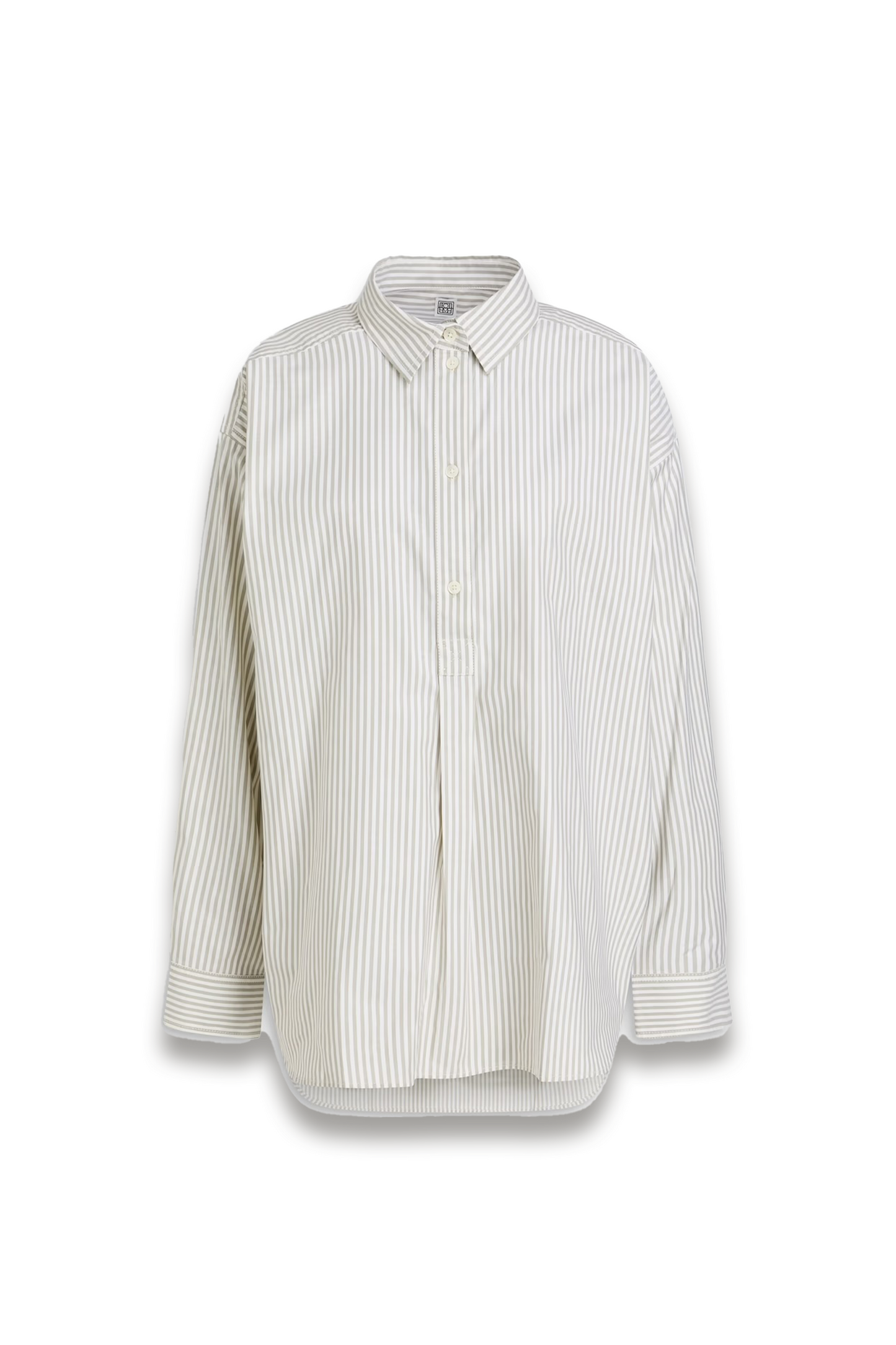 Striped Cotton Oxford Shirt