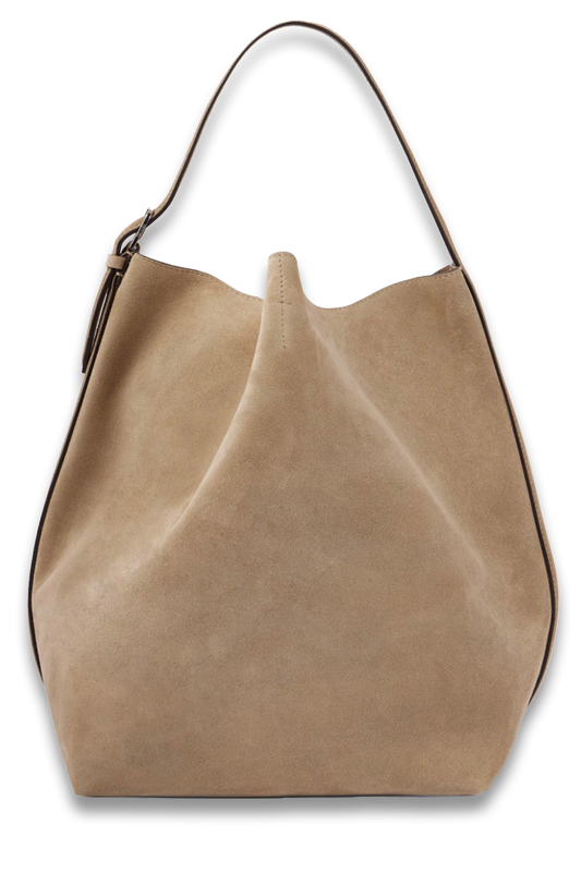 Suede Tote Bag