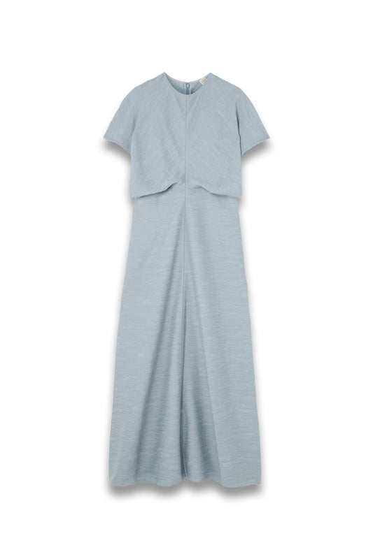 Gathered Woven Maxi Dress