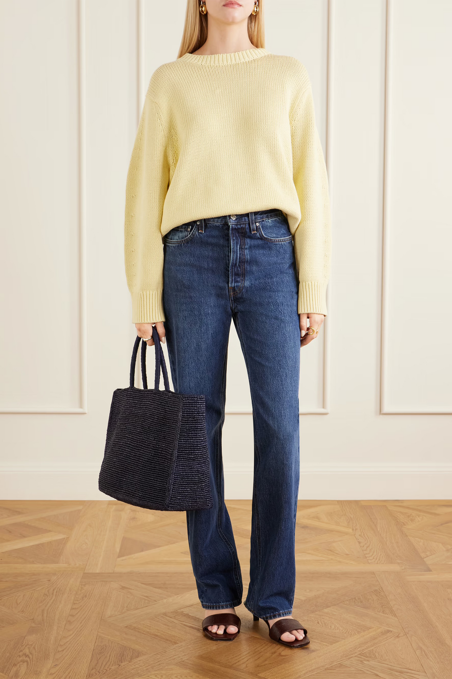 Oversized Organic Cotton-blend Sweater