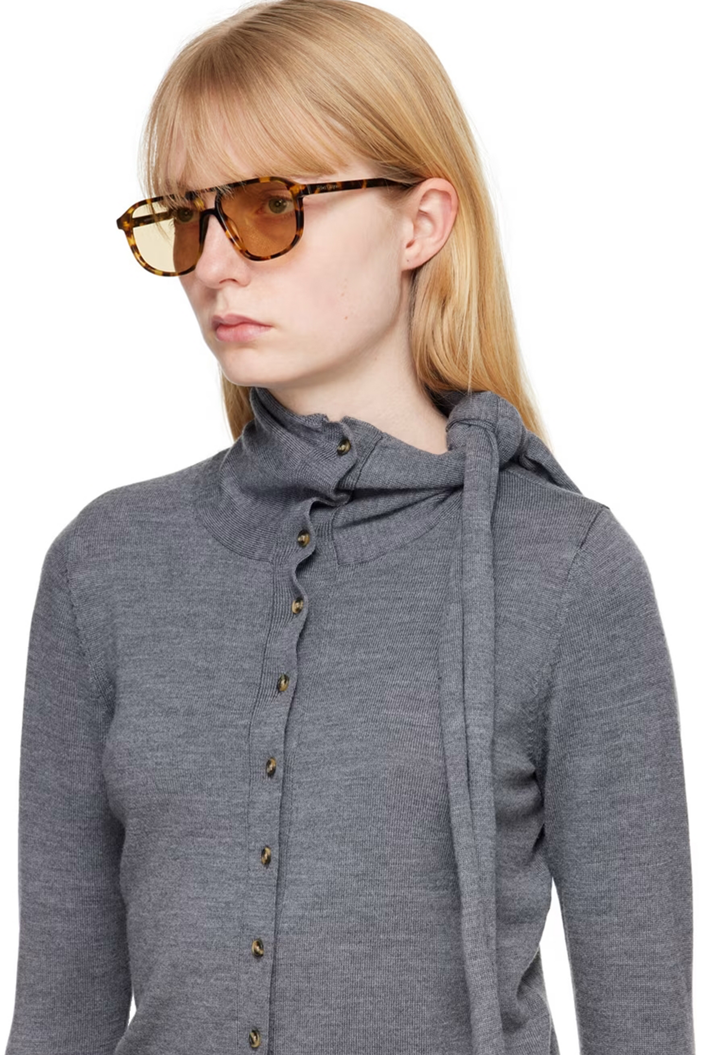 Tortoiseshell 'La Touriste' Sunglasses