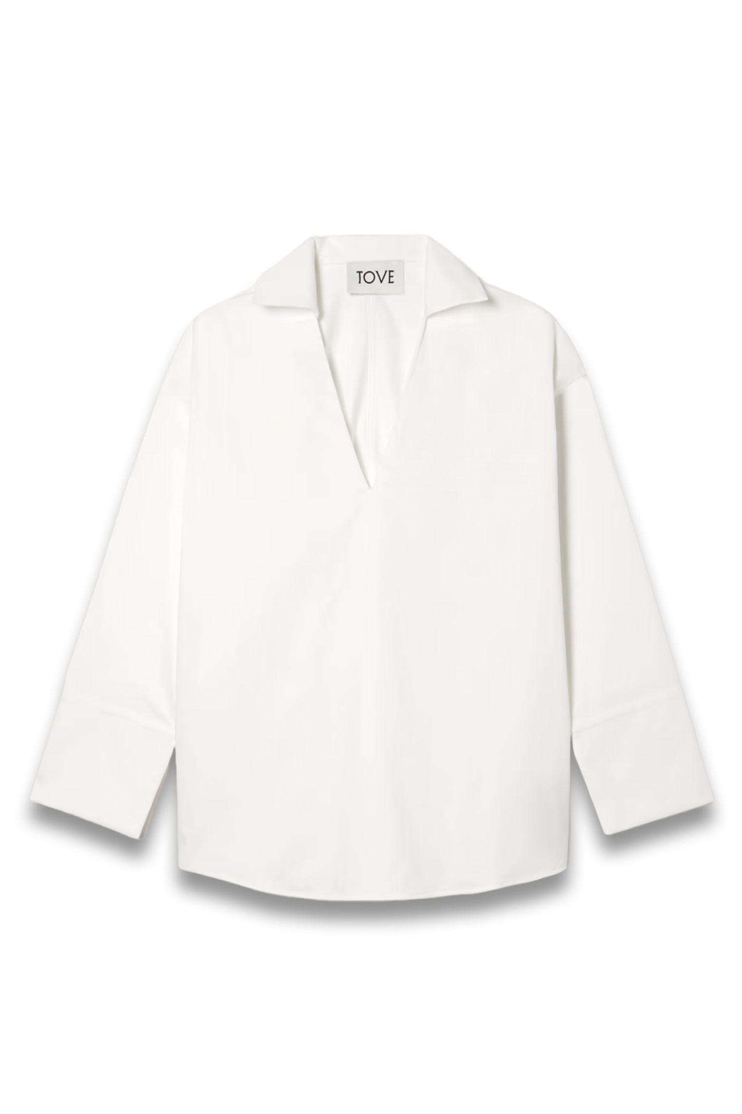 Luisa Cotton-Blend Poplin Shirt