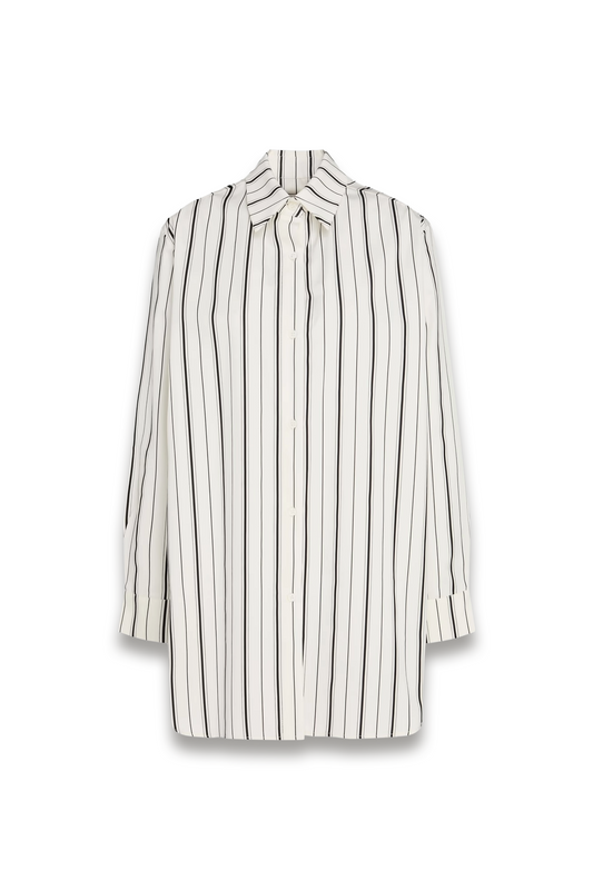 Damita Striped Cotton Shirt