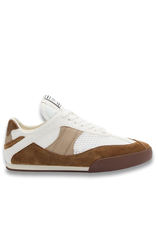 Kick Panelled Mesh Sneakers